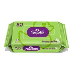 Toallitas pequeñín manzanilla paquete x 80 und
