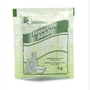 Hojas de boldo bolsa x 20 sobres de 5 GR c/u de Disanfer