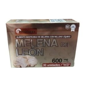 Melena de león 600 mg caja x 30 cápsulas blandas de Total Max