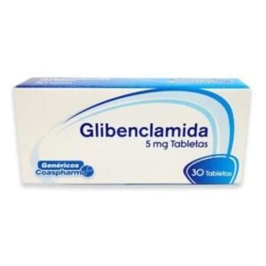Glibenclamida 5mg cja x 30 tab Coaspharma
