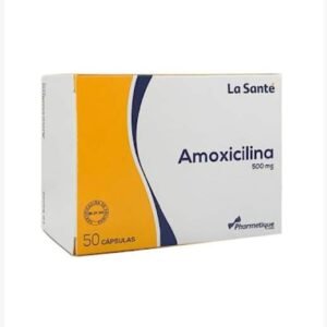 Amoxicilina 500 mg caja x 50 caps Lasante