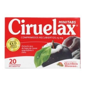 Ciruelax Minitabs caja x 20 Tab Megalabs