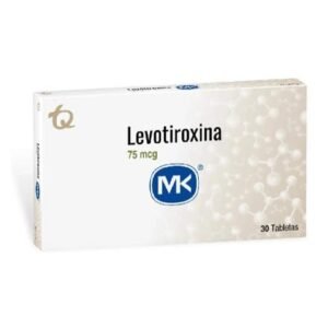 Levotiroxina 75 mcg caja x 30 tab MK