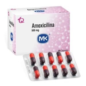 Amoxicilina 500 mg caja x 60 capsulas de MK
