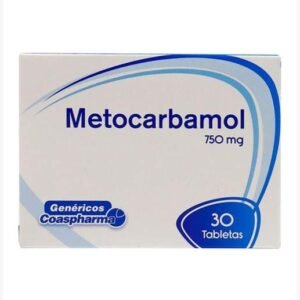 Metocarbamol 750 mg caja x 30 tab Coaspharma