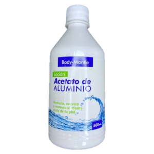Acetato de aluminio fco x 500 ML Bodymantle Interbel