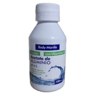 Acetato de aluminio fco x 120 ML Bodymantle Interbel