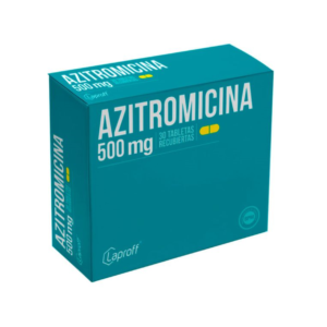 Azitromicina 500 mg caja x 30 tab Laproff
