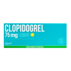 Clopidogrel 75mg caja x 10 tab Laproff