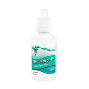 Clotrimazol 1% solucion topica fco x 30ml Laproff