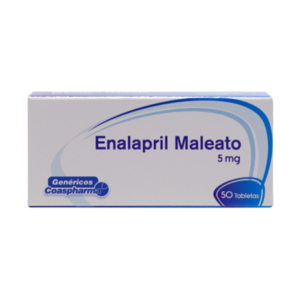 Enalapril 5mg caja x 50 tab Coaspharma