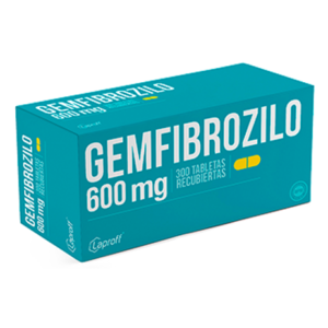 Gemfibrozilo 600mg caja x 300 tab Laproff
