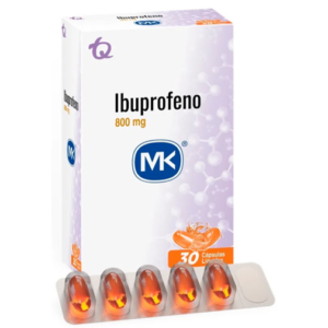 Ibuprofeno 800mg Capsula blanda caja x 30 und TQ
