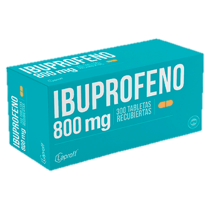 Ibuprofeno 800mg caja x 300 tab Laproff