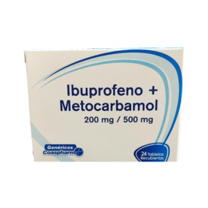 Ibuprofeno + metocarbamol caja x 24 tab Coaspharma