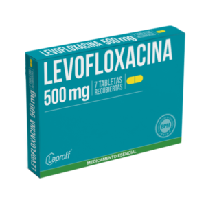 Levofloxacina 500mg caja x 7 caps Laproff
