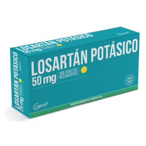 Losartan 50mg cja x 300 tab Laproff