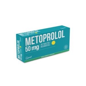 Metoprolol 50mg caja x 30 tab Laproff