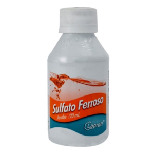 Sulfato ferroso jarabe fco x 120 ml Laproff