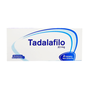 Tadalafilo 20 mg caja x 4 tab Coaspharma
