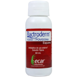 Bactroderm Espuma fco x 60 ml Ecar