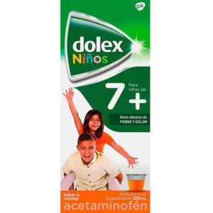 Dolex jarabe 7+ fco x 120 ml Haleon
