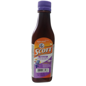 Emulsion de scott frutos tropicales fco x 180ml Haleon