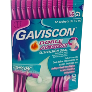 Gaviscon doble accion caja x 12 und Reckitt