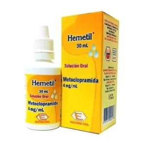 Hemetil metoclopramida gotas fco x 30 ML Bioquifar