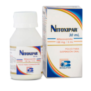 Nitoxipar nitazoxanida suspension fco x 30 ml Bioquifar