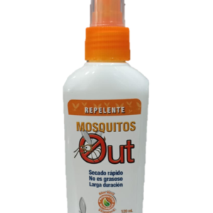 Repelente mosquitos out fco x 120 ml interbel