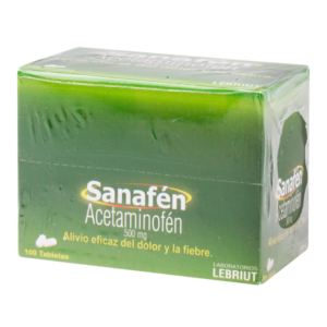 Sanafen 500mg caja x 100 tab Laproff