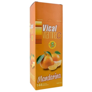 Vical vitamina c mandarina Caja x 144 tab Ecar