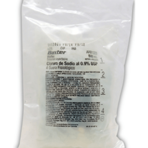 Cloruro de sodio 0.9% Bolsa x 100 ml Baxter