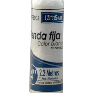 Venda fija blanca 4x2.2 und Alfasafe