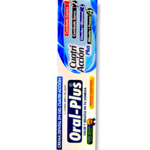 Crema dental en gel Cuatri Accion plus tbo x 151.2 gr Oral Plus