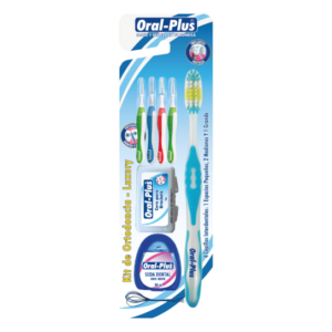 Kit ortodoncia luxu paquete x 4 und Oral Plus