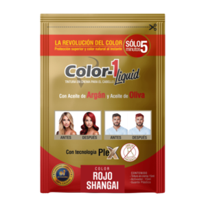 Tinte 5 min rojo shangai sachet x 15 ml Interbel