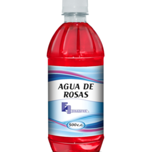 Agua de rosas fco x 500 ml Disanfer