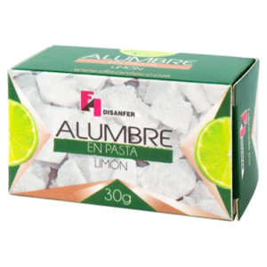 Piedra alumbre limon barra x 30 gr Disanfer