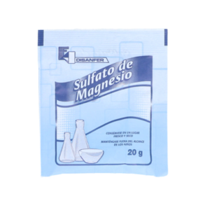 Sulfato Magnesia paq x 50 und Disanfer