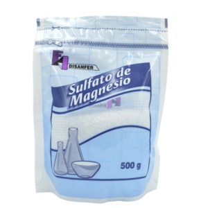 Sulfato Magnesia bolsa x 500 gr Disanfer