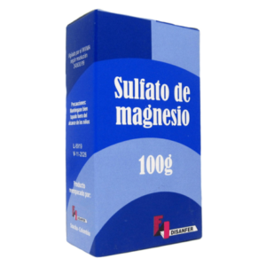 Sulfato Magnesia bolsa x 100 gr Disanfer