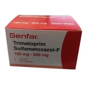 Trimetoprim sulfametoxazol 160/800mg caja x 100 tab