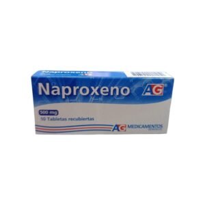 Naproxeno 500 mg caja x 10 tab AG