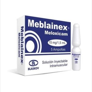 Meblainex Meloxicam 15 mg caja x 5 ampollas Blazkov
