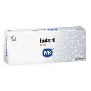 Enalapril de 20 mg caja x 30 tab de MK
