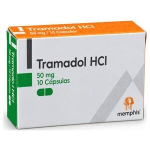 Tramadol HCL 50 mg caja x 10 capsulas de Memphis