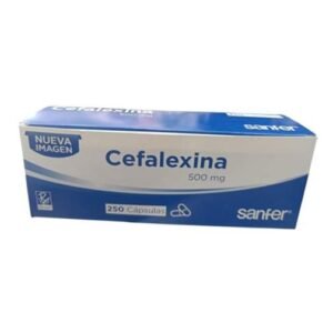 Cefalexina 500 mg caja x 250 cápsulas de Recipe