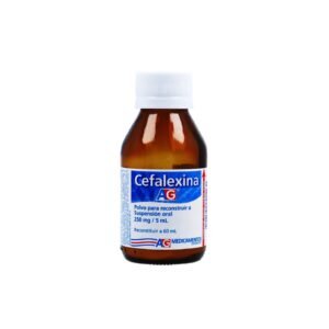 Cefalexina suspensión fco x 60 ML de AG